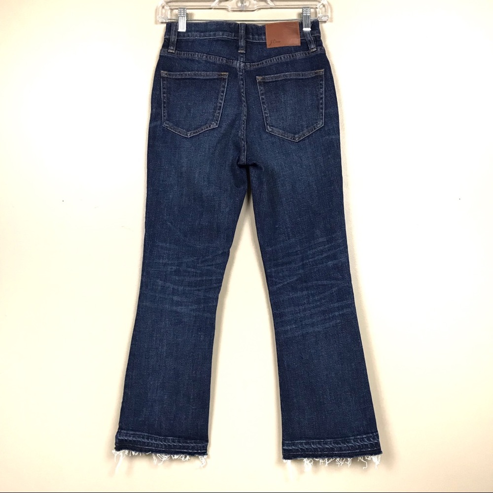 J.Crew Billie Demi boot crop jeans 24 - Picture 5 of 7